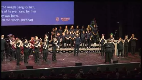 Signing Choir perform at Celebrating Christmas with Strawberry Field Liverpool