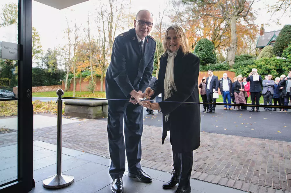Strawberry Field opening ribbon cut 