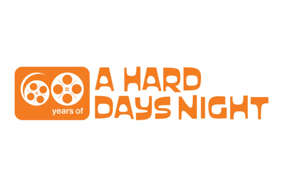 A Hard Day's Night 60 years logo