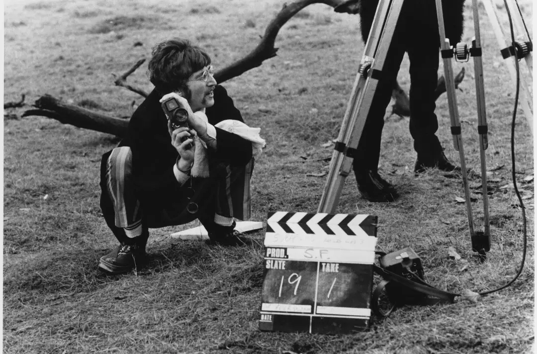 Photograph of John Lennon from the Beatles