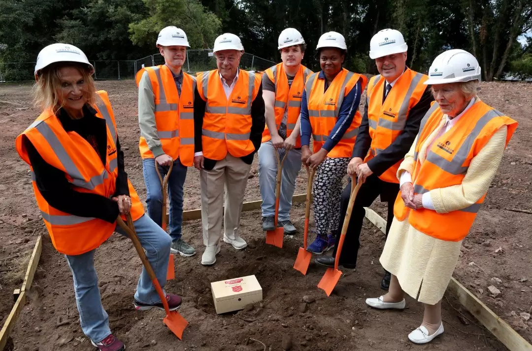 Julia Baird - John Lennon’s sister - and Lady Martin OBE - the wife of the 5th Beatle the late Sir George Martin - break ground for summer opening 2019.