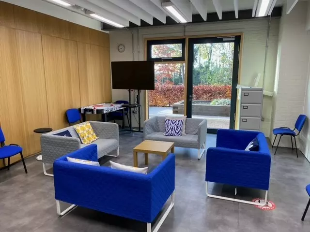 Breakout room at Strawberry Field