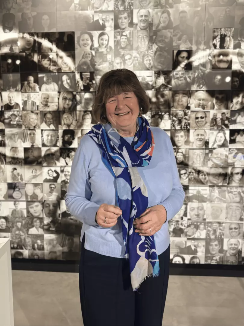 Freda Kelly, former secretary of Brian Epstein and the Beatles Fan Club