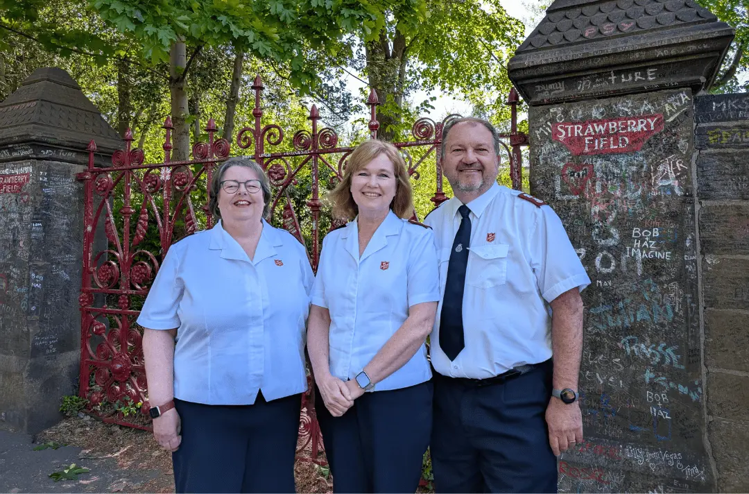 Major Michelle Lovegrove Huggins, Major Kathy Versfeld and Major Allister Versfeld