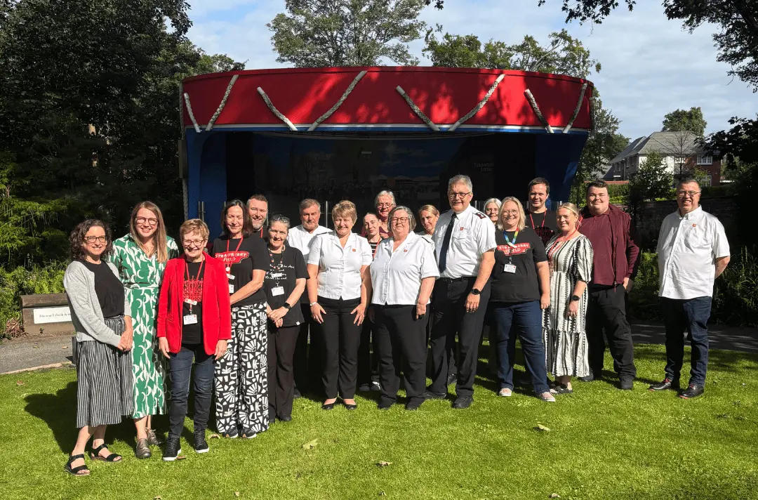 The Strawberry Field team posing for a group photo.