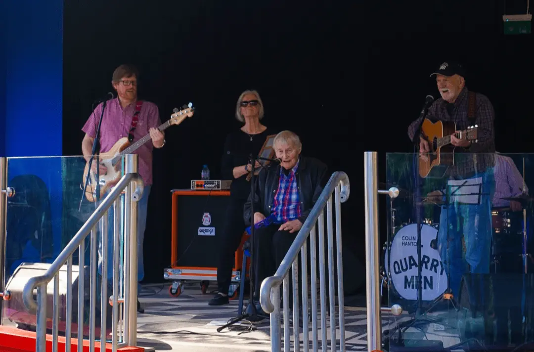 The Quarrymen perform at Strawberry Field