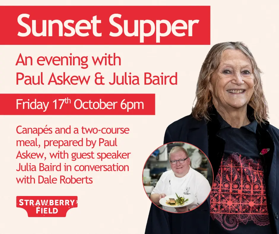 Sunset Supper: An evening with Paul Askew and Julia Baird