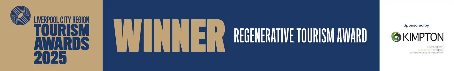 LCR Tourism Awards 2025 Regenerative Tourism Award Winner